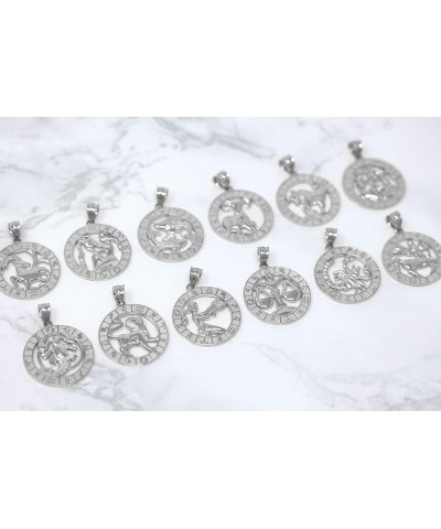 Sterling Silver Zodiac Pendant Necklace 22.0 Inches Capricorn $18.00 Necklaces