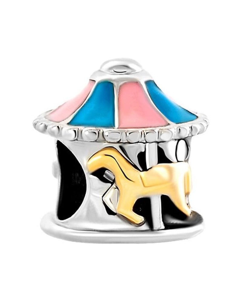 Merry-go-round Charm Carousel Horse Beads For Bracelets $6.35 Bracelets