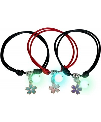 3 Pcs Couple Bracelets Love Star Moon Cat Luminous Bangles for Friendship Sister Women Man Lucky Wish Jewelry Gift Star 1 $5....