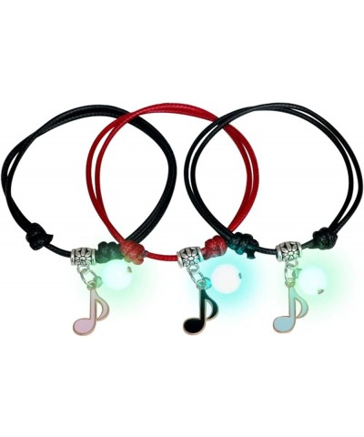 3 Pcs Couple Bracelets Love Star Moon Cat Luminous Bangles for Friendship Sister Women Man Lucky Wish Jewelry Gift Star 1 $5....