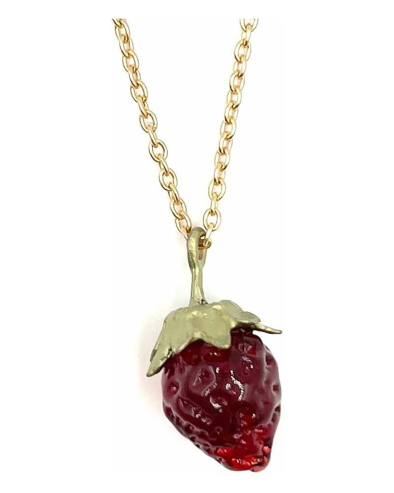 Strawberry Dainty Necklace 9408 $38.70 Necklaces