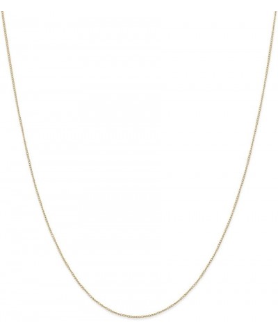 14K Yellow Gold Carded Curb Chain Necklace 16.0 Inches $27.10 Necklaces