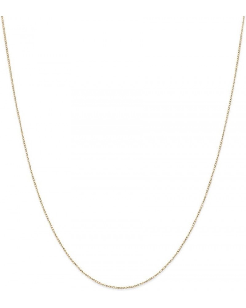 14K Yellow Gold Carded Curb Chain Necklace 16.0 Inches $27.10 Necklaces