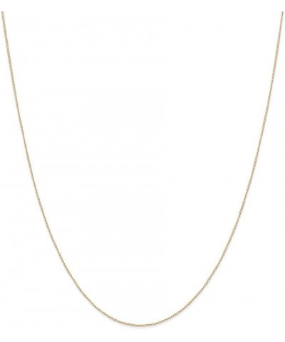 14K Yellow Gold Carded Curb Chain Necklace 16.0 Inches $27.10 Necklaces