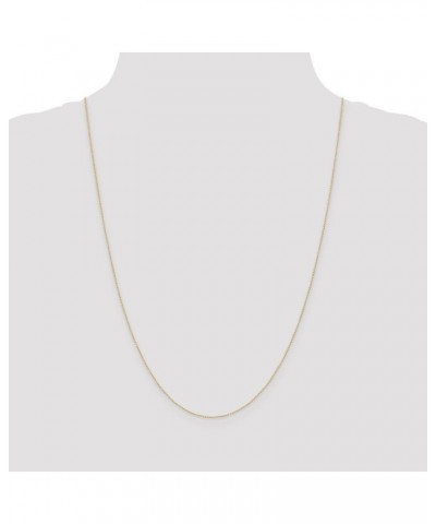 14K Yellow Gold Carded Curb Chain Necklace 16.0 Inches $27.10 Necklaces