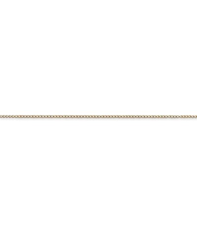 14K Yellow Gold Carded Curb Chain Necklace 16.0 Inches $27.10 Necklaces