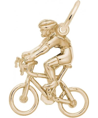 Cyclist Charm yellow-gold $19.60 Bracelets