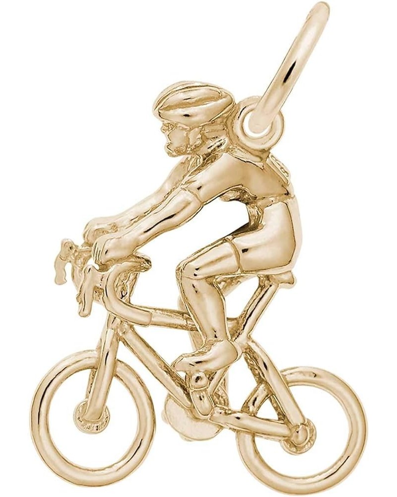 Cyclist Charm yellow-gold $19.60 Bracelets