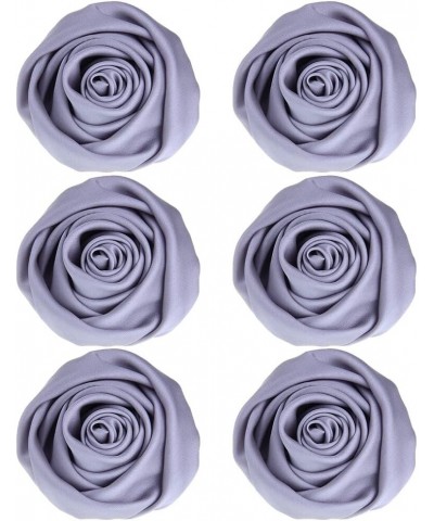 Rose Flower Brooch Pins Fabric Flower Brooch Women Corsage Brooch for Scarves Hat Clothing Decoration Grey $8.49 Brooches & Pins