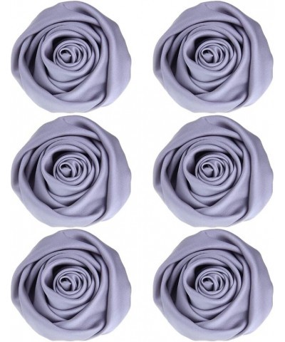 Rose Flower Brooch Pins Fabric Flower Brooch Women Corsage Brooch for Scarves Hat Clothing Decoration Grey $8.49 Brooches & Pins