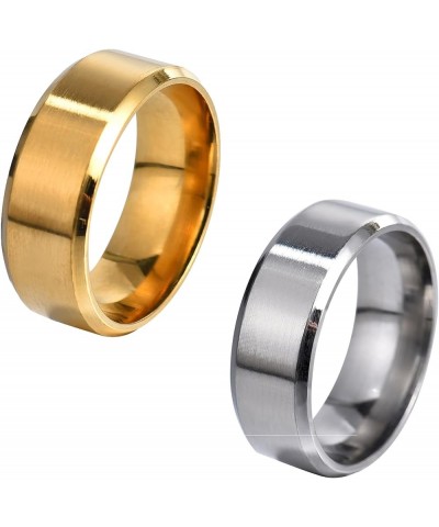 Stainless Steel Decorative Rings for Men and Women 9 Ring-02 $6.14 Others