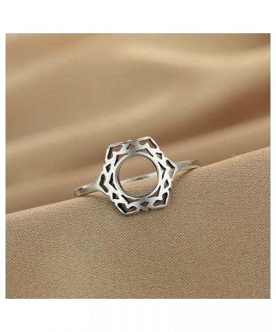 Tiny Love Heart Ring,Thin Silver Ring, Sterling Teeny Tiny Thin Ring 64 $5.29 Rings