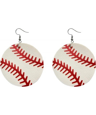 Baseball Earrings Jewelry Baseball Stud Earring Baseball Pendant Dangle Sports Earrings for Women Baseball Earrings $8.39 Jew...