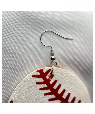 Baseball Earrings Jewelry Baseball Stud Earring Baseball Pendant Dangle Sports Earrings for Women Baseball Earrings $8.39 Jew...