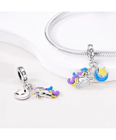 Multi Color Charms Fit Bracelets 925 Silver Colorful Zircon Rainbow Bead Love Heart Clip Charm Jewelry SSS-1401 SEC481 $9.66 ...