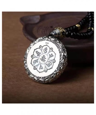 Good Luck Necklace Tibetan Buddhism Buddha Pendant Totem Pendant Amulet Necklace Religion Lucky Amulet Protection Fengshui Je...