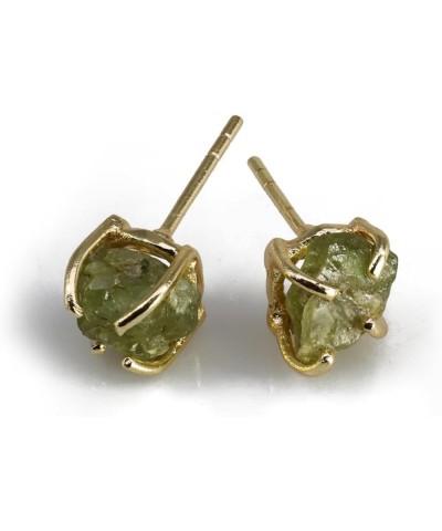 Maa - Birthstones Claw Studs Peridot $9.00 Earrings