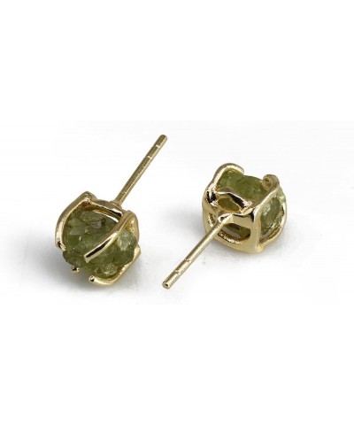 Maa - Birthstones Claw Studs Peridot $9.00 Earrings