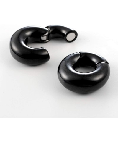 2 PCS Hypoallergenic 316 Stainless Steel Halo Ear Hangers Basic Hot Ear Weights Gauges Plugs for Stretched Lobe Body Jewelry ...