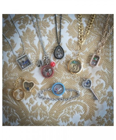 Floating Locket Set - Choose from dozens of great themes Patriotic $10.73 Necklaces