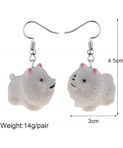 Lovely Dog Dangle Drop Animal Earrings Cute Animal Pet Puppy Earrings for Women Girl Gift F. $6.75 Earrings