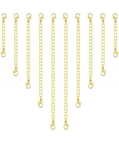 10 Pcs Chain Extenders for Necklaces, 5 Different Extender Chain Set, Necklace Extender Bracelet Extender for Jewelry Necklac...