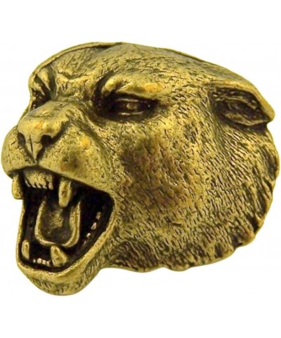 Bronze Tone High Relief 3-Dimensional School, 1 Inch Panther $7.52 Brooches & Pins