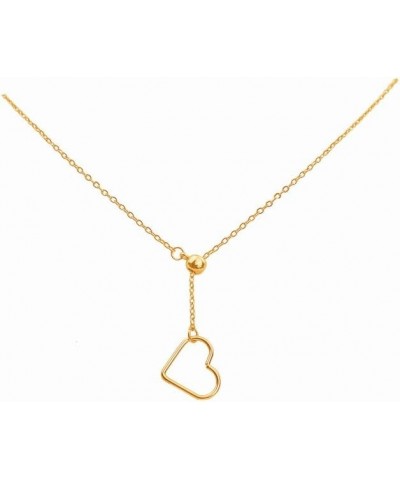 Heart Chain Necklace for Women,Trendy Mother Daughter Necklace Gold,14K Gold Plated Cubic Zirconia Mommy necklace,initial hea...