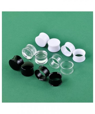 Acrylic Ear Gauges Color Ear Tunnels Stretching Kit Plugs Expander Mix Set 1/2"(12mm) Style 1 $11.18 Body Jewelry