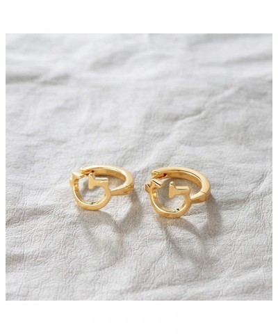 Gold Initial Earrings for Women 26 Letters A-Z 14K Gold Filled Small Hypoallergenic Personalized Alphabet Jewelry Gift G $9.0...