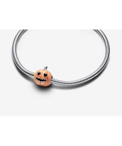 Charm 925 Sterling Silver Pendant,Girl Jewelry Beads Gifts for Women Bracelet&Necklace The glow-in-the-dark pumpkin Pumpkin $...