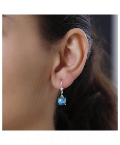 SHOP LC 925 Sterling Silver Earrings for Women Jewelry Boho Western Birthday Gifts for Women Turquoise $11.61 Earrings