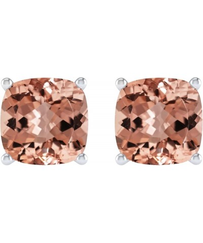 Sterling Silver with Color Changing Alexandrite Stud Earring Morganite $44.59 Earrings