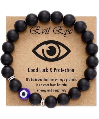 Evil Eye Bracelet for Women Blue Black Evil Eye Beaded Bracelet for Men Adjustable Red String Evil Eye Bracelets Evil Eye Pro...