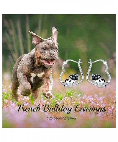 Cat/French Bulldog/Koala/Panda/Elephant/Pig/Penguin/Dolphin/Octopus/Shark/Butterfly/Bat/Hedgehog Earrings for Women Sterling ...