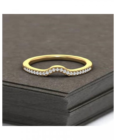 1 Carat Diamond Bridal Ring Set in 14K Gold Yellow Gold $472.50 Sets