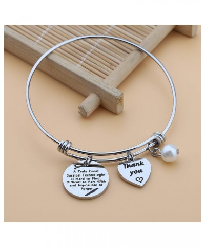 Surgical Technologist Gift Surgical Tech Gift A True Great Surgical Technologist is Hard to Find Keychain Bracelet $9.84 Pend...