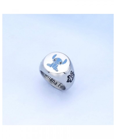 Stitch Gifts Ohana Means Family Ring Stitch Lover Gift Birthday Gifts for Women Friends Stitch Fans Gifts ohana family12 $11....