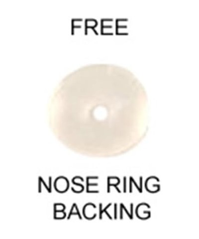 316L Surgical Steel Nose Stud Ring Hammered Nose Hugger Choose Your Color & Style 20G Steel-Right Nostril Screw $10.00 Body J...