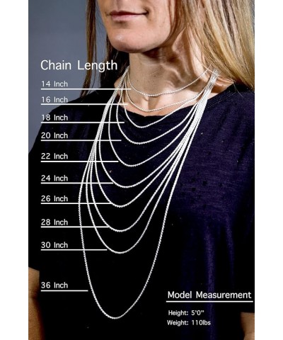 CHOOSE YOUR CLASP Sterling Silver 1.2mm Cable Chain Necklace 22.0 Inches Pear Clasp $14.49 Necklaces