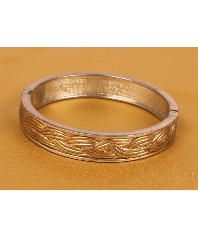 Indian Bollywood Fresh Fashion Oriented Pretty Handcrafted Enchanting Sleek Classic Designer Jewelry Bracelet in Gold or Silv...