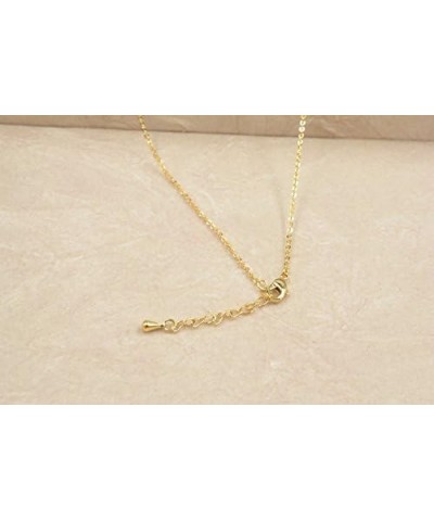 316L Stainless Steel Classic Women Gold Heart Bib Link Chain Pendant Necklaces Lovely Peach Heart Necklace $6.42 Necklaces