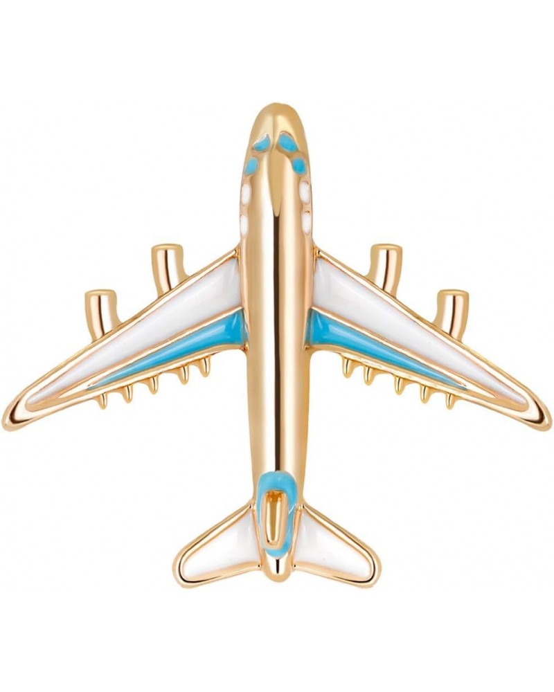 Fashion Aircraft Airplane Brooch Pins Women Breastpin Corsage Girls Jewelry Gift color 1 $4.88 Brooches & Pins