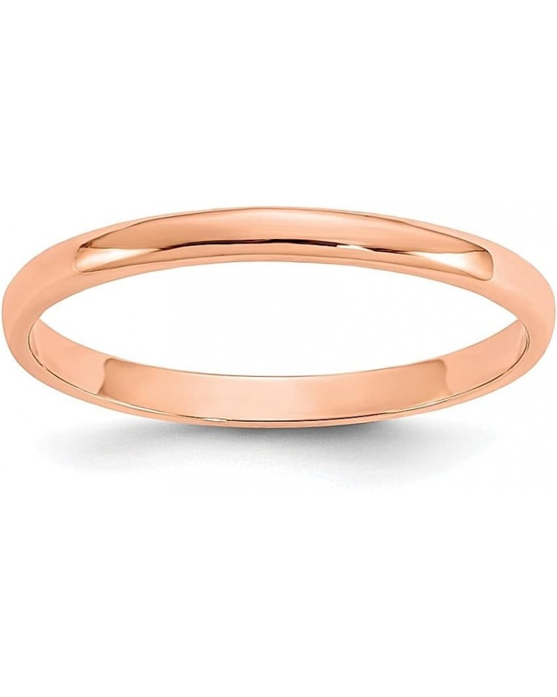 14k Rose Gold Ring Baby Fine Jewelry For Women Gifts For Her $46.53 Rings