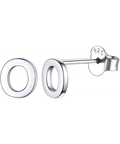 925 Sterling Silver Lowercase Letter A-Z Initial Stud Earrings for Women Girls Hypoallergenic (with Gift Box) o $9.17 Earrings