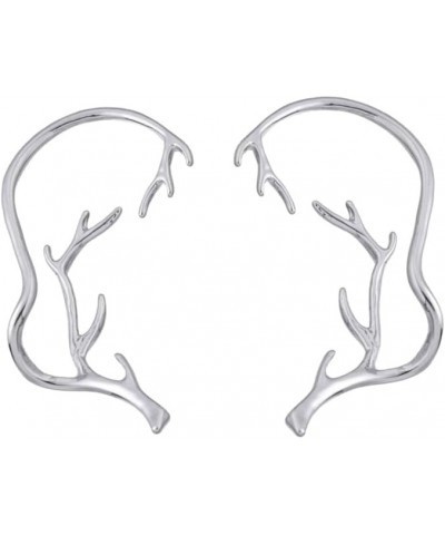 Unique Ear Clips Earrings for Women Non Piercing Branch Ear Cuff Wrap Earrings Cartilage Cuff Earring Jewelry Silver $5.21 Ea...