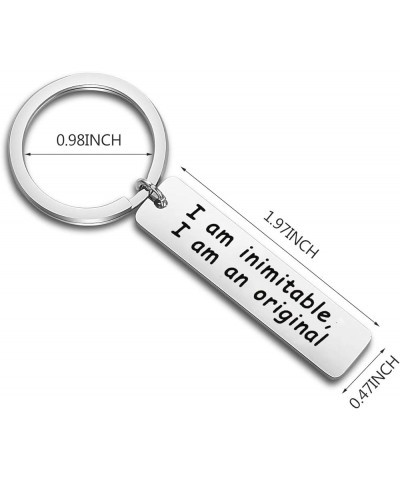 I Am Inimitable I Am An Original Cuff Bangle Bracelet Broadway Musical Lyrics Lover Gift i am inimitable keychain $7.69 Brace...