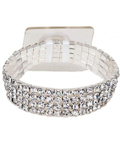 Corsage Bracelet-Rock Candy Dazzle Lawn Garden, White $8.77 Bracelets