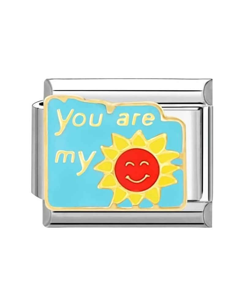 Italian Charm(Text + Pictures Series) You Are My Sun $7.80 Bracelets