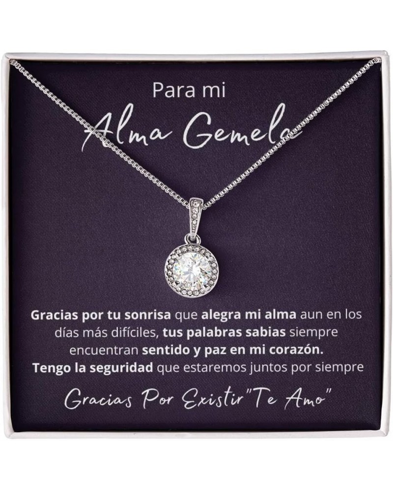 Regalo Para Esposa El Amor De Mi Vida Regalo Para Mujer Joya Collar Mensaje Personalizado Para Madre Joyería Para Mamá, Regal...